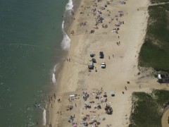 UXO removal operation at South Beach, Martha's Vineyard