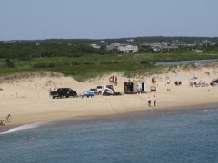 UXO emergency response at South Beach, Martha's Vineyard