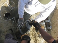 preparing recovered UXO for transport & disposal