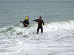 recovering WWII-era underwater UXO at Martha's Vineyard