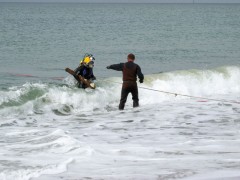 recovering WWII-era underwater UXO at Martha's Vineyard