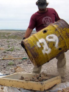 sampling contents of drum containing hazardous waste
